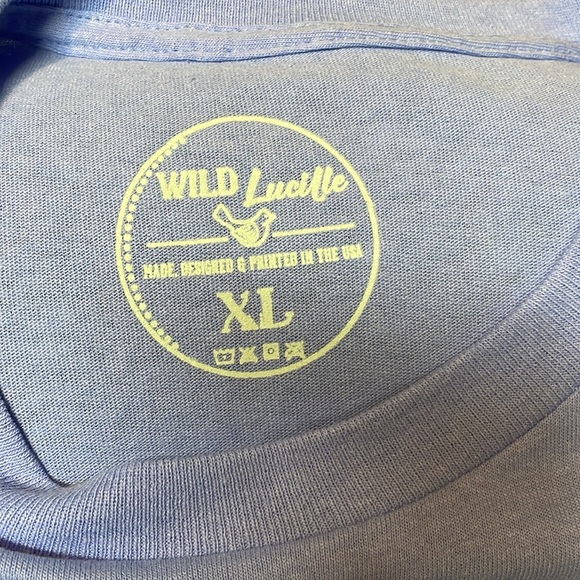 The Chapped Ass Dance Hall & Saloon, blue, size XL - Picture 2 of 2